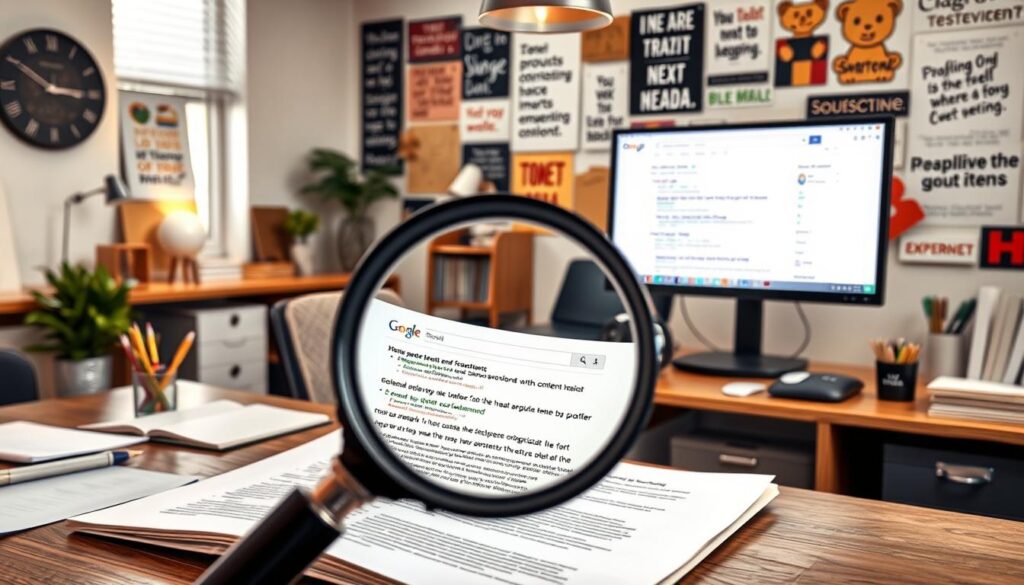 SEO features for content quality